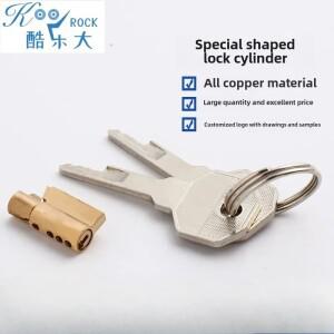 보안성이  구리 핀 텀블러 잠금 실린더 - 유리 디스플레이 캐비닛  와인 냉장고 및 CB 장치용