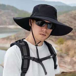 모자 햇빛가리개 등산 낚시 썬캡 부분메쉬 넓은챙 (WFJ7ULW)