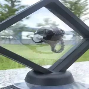 무중력 솔라 자동회전 데코 조종사 파일럿 헬멧 모형 (WFK90C3)