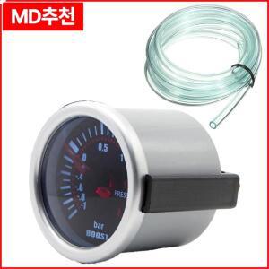 차량 성능 모니터링 직경 57mm 부스트 BAR 게이지 자동차 액세서리 경량 레이싱 디자인 12V 전압 호환