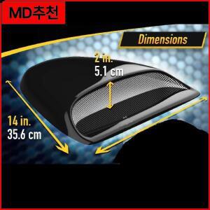 자동차 공기 흐름 흡입 후드 스쿠프 벤트 보닛 장식 커버 레이싱 스타일 글로스 블랙 BMW 아우디 벤츠 포커