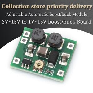 DC-DC 벅 부스트 컨버터 모듈  자동 조정 스텝 다운/업 전원 전압  3V ~ 15V 6V  9V  700ma/5W
