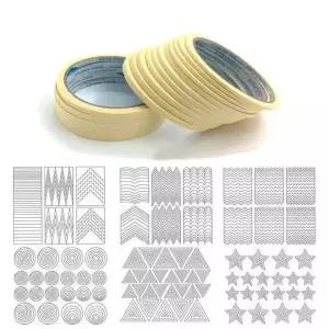 네일팁가이드 네일라인테이프 모음 23종 라인테 (WFK9CL6)