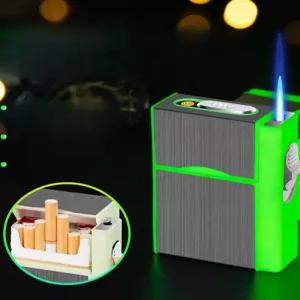 담배갑 라이터 USB 듀얼 충전 지갑 선물용 겸용 파우치 케이스 아크