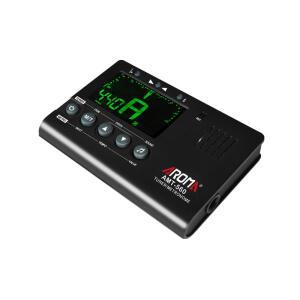 AMT-560 일렉트릭 튜너 or 메트로놈 내장 마이크 기타 크로매틱 베이스 바이올린 우쿨렐레 만달라 밴조 햄