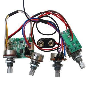 일렉트릭 베이스 라인 SE-2 밴드 이퀄라이저 or 트레블 밸런스 컨트롤 마스터 볼륨