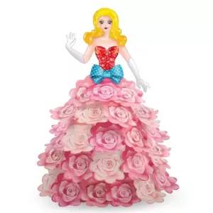 컬러룬 플라워 드레스 오뚝이 장미 복주머니 만들기 세트 0개입