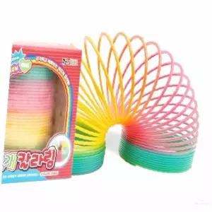 온지니엘 무지개빅칼라링 스프링