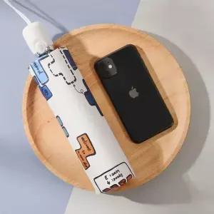 접는 3단 우산 자동 휴대용 양산 WFGKQM7