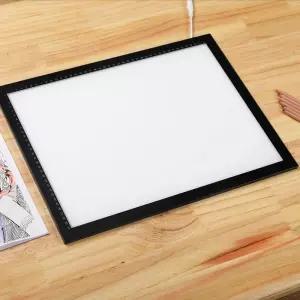 led 드로잉보드 대형 라이트박스 서예 테두리 색상이 메모 그림판 라이트