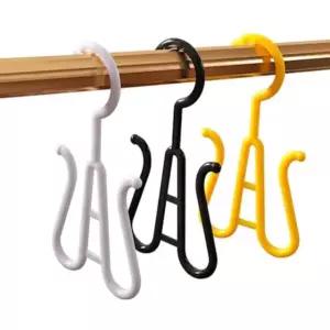 고품질 옷걸이 더블유 다용도 옷걸이 신발빨래 슬리퍼걸이 (WFK9H12)