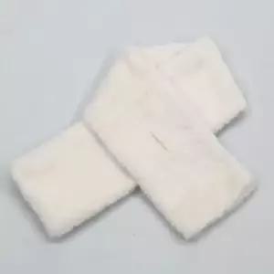 따듯해 페이크퍼 머플러 화이트 미니 목도리 (WFK9FSC)