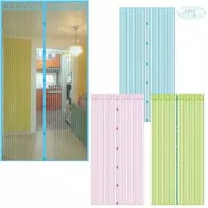 태즈컴퍼니 스마트 방충망 자석문발 블루 100x210 WA490D6