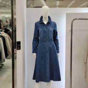 [꼼빠니아]도도한 셔츠형 벨티드 청원피스 CAFW9 WDO010 390_YS