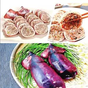 아바이순대 속초 중앙시장 아바이 왕 순대 맛집 진공 슬라이스 2kg 강원도특산물