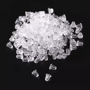 DIY클러치 긴형6mmX200p 뒷마개 꽁다리 피어싱뒷마개 200개 (WFKAR68)