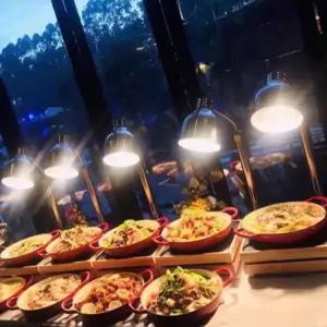 푸드 워머기 스탠드 데우기 챠핑디쉬 워머 보온등 보온기