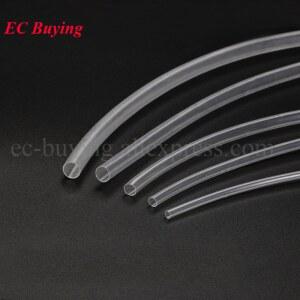 미터 수축 1MM 5MM 4MM 튜브 와이어 2MM 열수축 6MM 슬리브 3MM 8MM 투명 1M