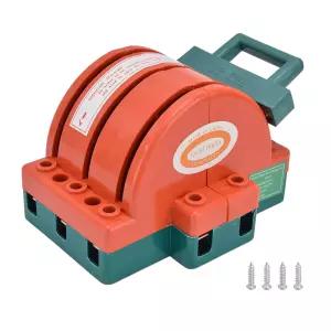 WQAPVHBG RPSHK11 3P 63A 이중 던지기 전기 나이프 스위치 AC 380V 전원 차단 PA 및 ABS 양방향 고장 안전