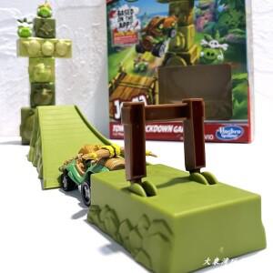 몽테조이 Hasbro Angry Birds 인형 타겟팅 발사 차량 액세서리 어린이 재미 장난감