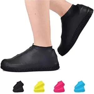 VBoo 방수 신발 커버 미끄럼 방지 오버슈즈 실리콘 고무 레인 아웃도어 사이클링 프로텍터는 남성 여성