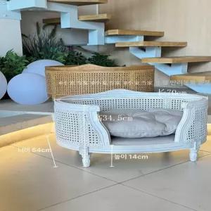 엔틱 강아지 침대 빈티지 앤틱 애견 반려동물 앤틱