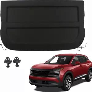 2025년 2026년형 마레투 닛산 킥스 카고 커버 액세서리 리어 트렁크 쉐이드 비탈착 소포 선반 피니셔(킥스