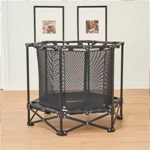 거실 마당 원터치 폴딩 유아용 트램폴린 바운스 안전한 5세