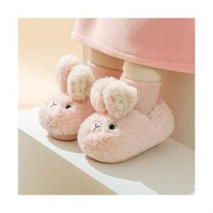 아동 토끼모양 털운동화 털슬립온 겨울신발