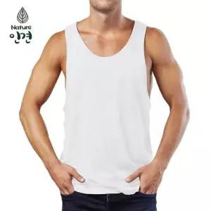 남성 민소매 쿨 인견 런닝/남성 민소매 쿨 인 WFIKVRV