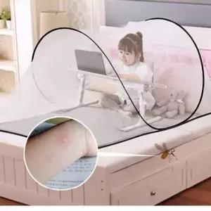 [콩심팥심]원터치 1인용 모기장 텐트 침대 1인 캠핑 아기 침대