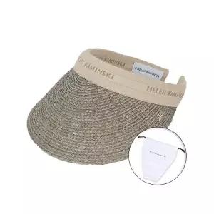 [헬렌카민스키] 25FW 여성 비앙카 바이저햇 이클립스멜란지네츄럴로고 더스트백 포함 HAT50265 ECL