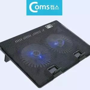 저소음 듀얼 대형 쿨링팬 노트북 쿨러패드 받침대 W9AF10F