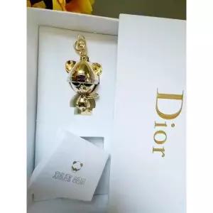 디올 노벨티 참 골드 베어 디자인 키체인 선물 뉴 박스