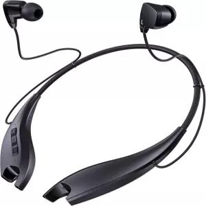 호환 YOSDOM 넥밴드 블루투스 헤드폰 어라운드 더 넥 24시간 이상 플레이타임 통화 진동 헤드셋 샤크 턱