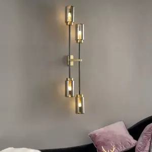 직선 상하조명 2구 장식 간접등 무드등 램프 복도