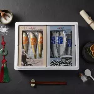 [st푸른농원][2/2(월)순차출고][냉동]제주 모둠선물세트 06호(참조기 대 6마리+고등어살 대 5팩)