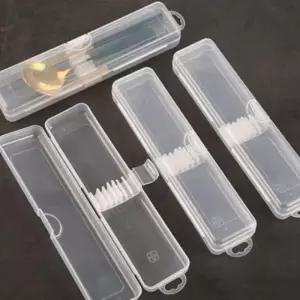 휴대용 5p 수납함 수저 수저케이스 수저통 투명 보관