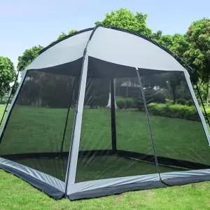 야외모기장 캠핑 대형모기장 방충망 사각 야외 캐노피