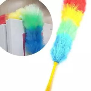 틈새 먼지떨이 먼지털이 컬러풀 털털이 모서리 정전기 청소 깃털 총채