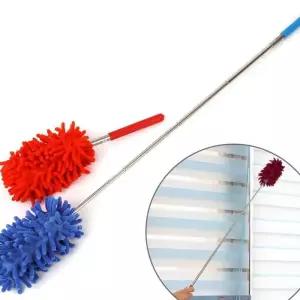 극세사 신축봉 청소막대 틈새 에어컨 청소솔 길이조절 먼지제거 높은곳 먼지터리 선풍