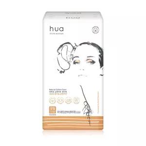 암웨이 유한킴벌리 후아 내추럴 순면커버 생리대 대형 32개입 날개형 유기농 순면생리대