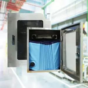 스테인레스 베이직화학용품 보호용품 소형 안전장비함