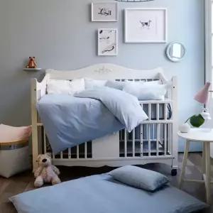 프리스티지 베이비 면 60수 도비 방수요 커버