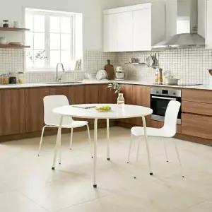 [신세계라이브쇼핑]동서가구 E0 모아 1000 원형 식탁 테이블 화이트 DF927620