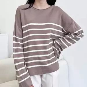 (색상-사이즈 브라운-F(77까지))단가라 여성겨울니트 라운드니트 롱니트 앙고라니트 카라니트 니트집업 데