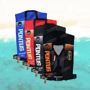 자동팽창식 베스트프리미엄 구조조끼 해상공사 선상낚시