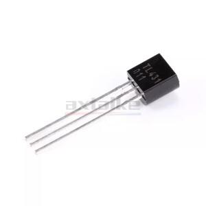 호환 조절식 전압 기준 칩 IC 트랜지스터  TL431 SOT23 TO92 DIP SMD 0.5%  2.5V-36V  100mA  50 개