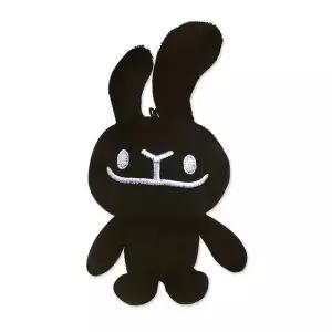 [하프클럽/]바글바글 하토씨 마스코트인형 13cm블랙 토끼 동물