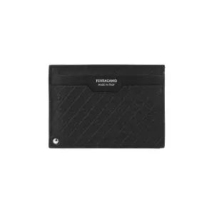 페라가모 간치니 모노그램 카드지갑 (661572 780091) 66 1572 0780091